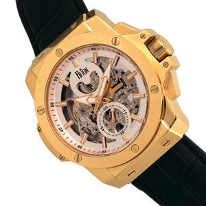 NWT Automatic Genuine Leather Band Watch